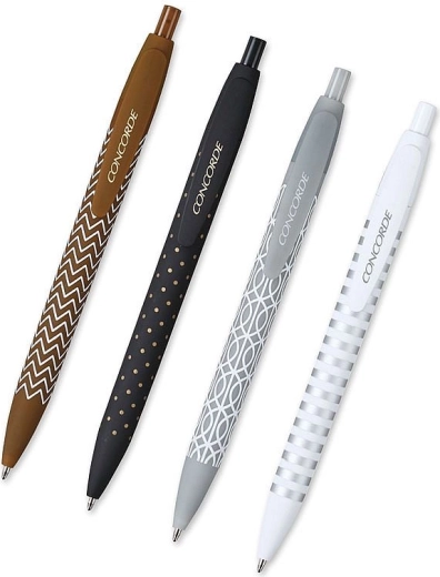 Kuličkové pero CONCORDE Milano, mix barev, 0,7 mm