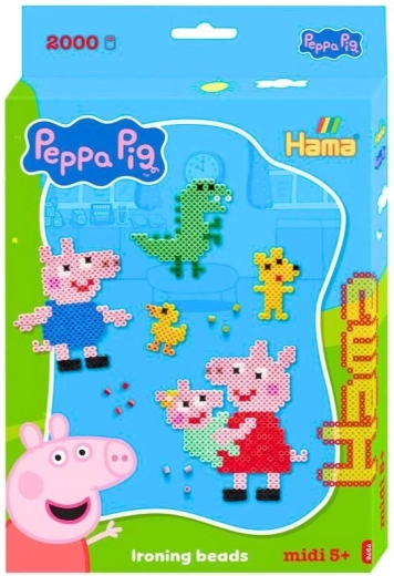 Dárkový box Peppa Pig – zažehlovací korálky MIDI