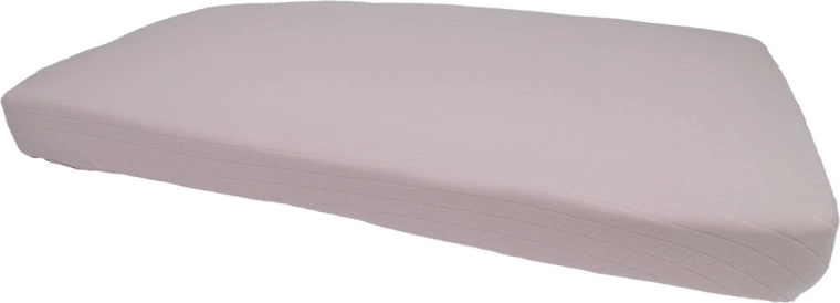 Lodger slumber solid prostěradlo do postýlky 60 × 120 cm powder