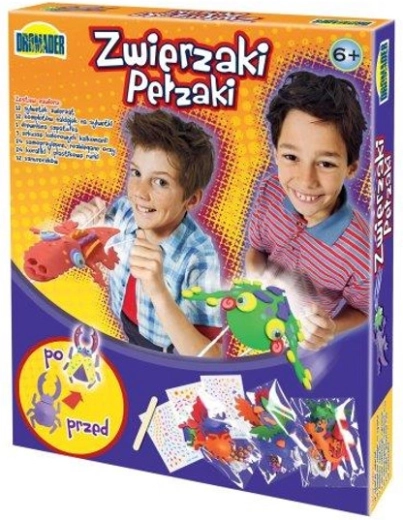 Kreativní sada – lezoucí zvířátka na provázku