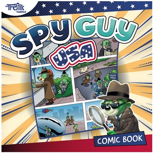Komiks Spy Guy USA