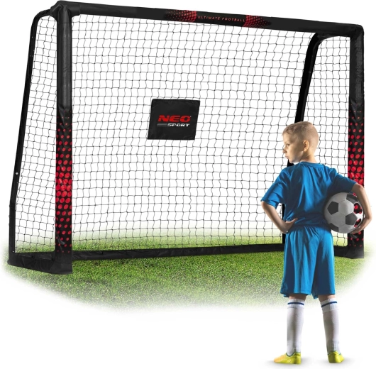 Fotbalová branka Neo-Sport 180 × 120 × 60 cm černo-červená