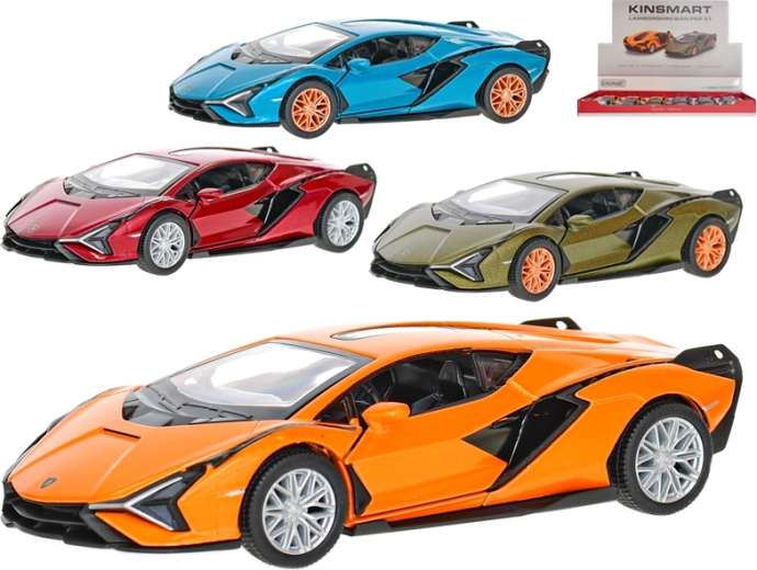 Kovový model auta Lamborghini Sián FKP 37 1:40 Kinsmart