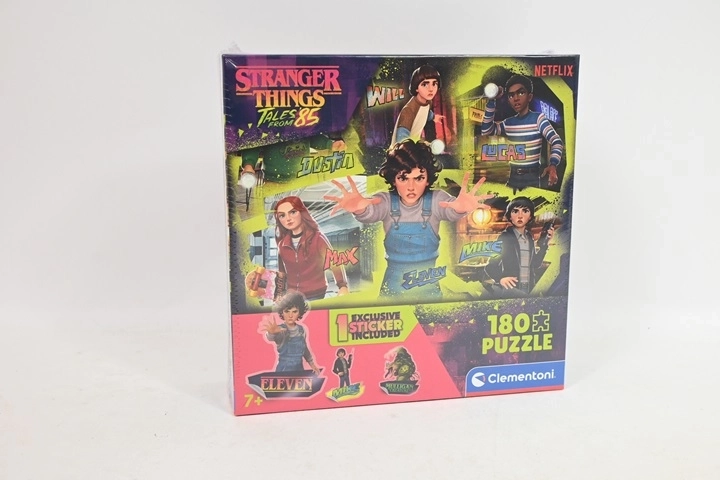 Clementoni puzzle Stranger Things 180 dílků v čtvercové krabici