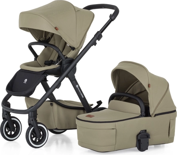 Petite&Mars kombinovaný kočárek Icon 2v1 Mossy green lite air