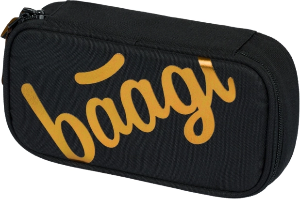 Školní penál etue Baagl Metallic Bronze