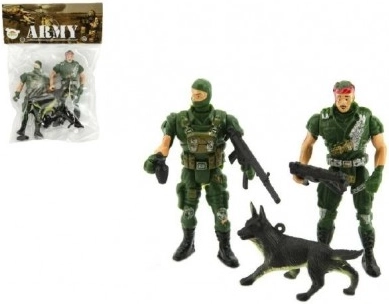 Sada vojáků s doplňky