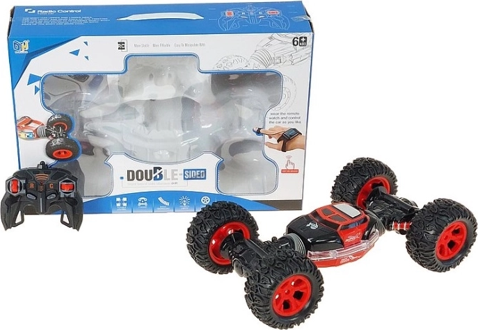 Ohebné RC auto na dálkové ovládání s pohonem 4x4 a LED světly