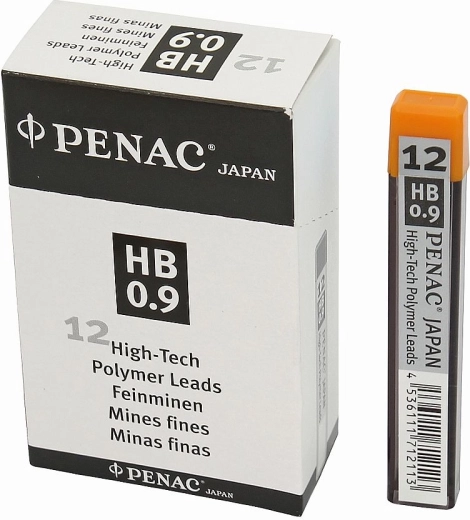 Náhradní tuhy PENAC HB 0,9 mm