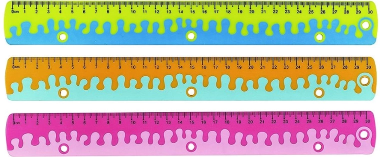 Pravítko KEYROAD Coral 30 cm