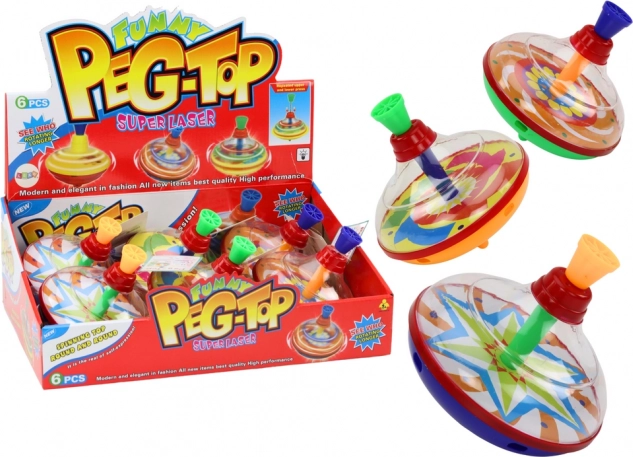 Tradiční točící káča pro děti 15 cm x 14 cm, 3 vzory