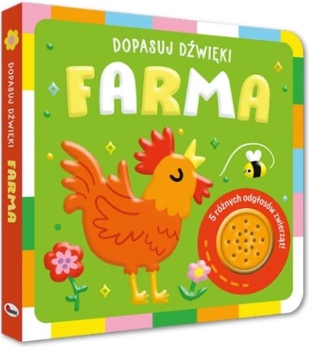 Přiřaď zvuky – Farma (zvuková knížka)