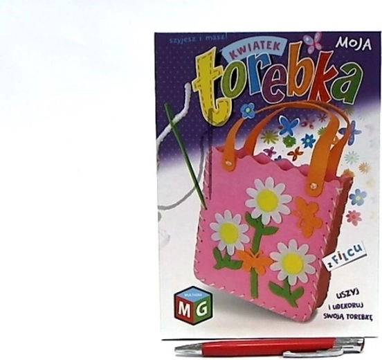 Moja Torebka filcová kabelka květina