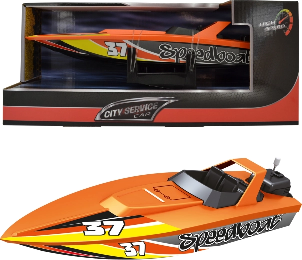 Městské servisní auto 1:14 – rychlý člun
