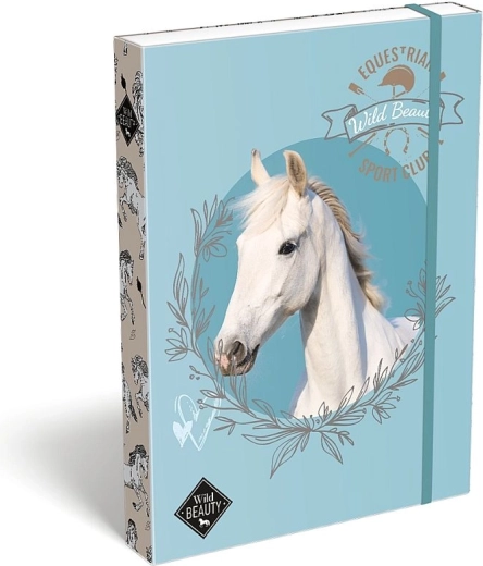 LizzyCard Wild Beauty desky na sešity A4