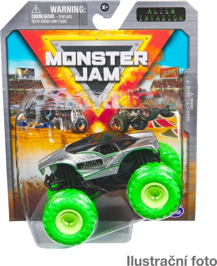 Monster Jam kovový model monster truck 1:64 – assort
