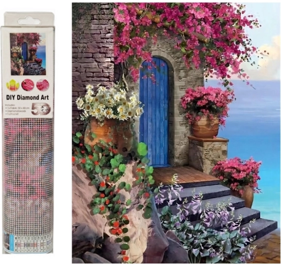 Diamantová mozaika – Vstup do domu