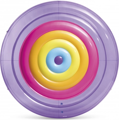 Nafukovací lehátko Duhový ostrov 201 × 24 cm