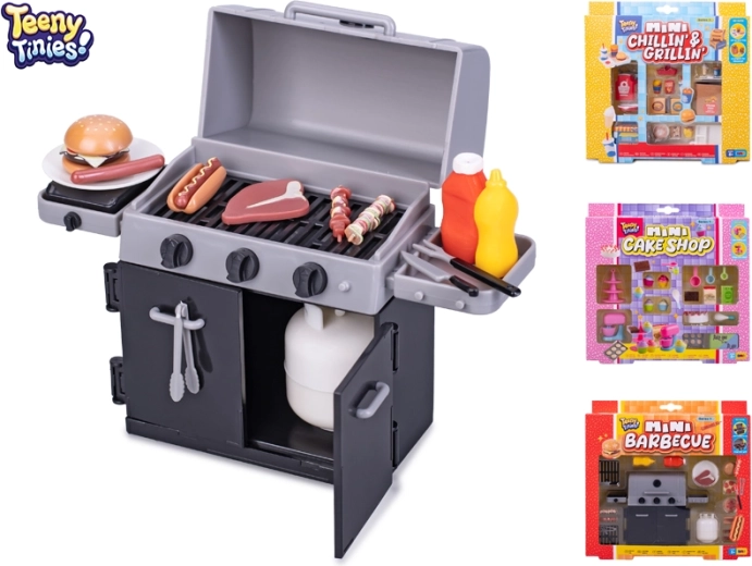 Teeny Tinies sada mini doplňků rychlé občerstvení