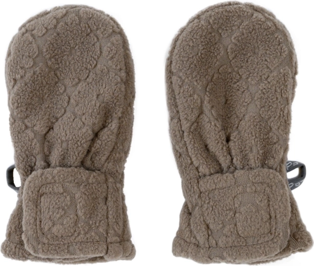 Lodger dětské rukavice Mittens folklore fleece buffalo 0–12 měsíců