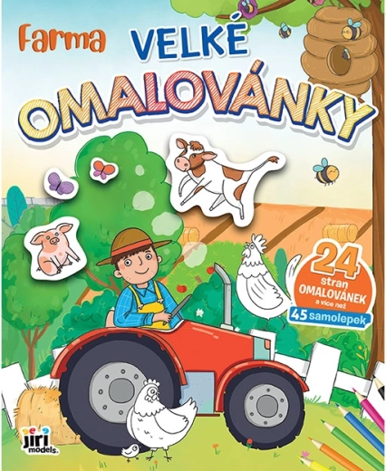 Velké omalovánky farma