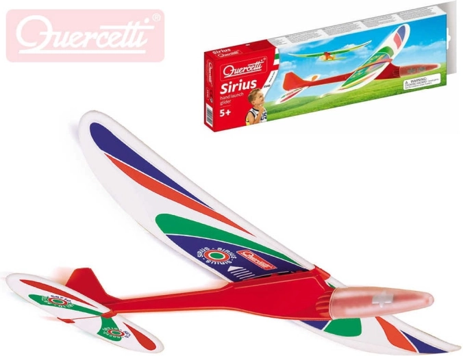 Quercetti Sirius II házecí model kluzáku v krabičce - 1 kus
