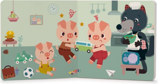 Hmatová a zvuková kniha LILLIPUTIENS – vlk Ludvík