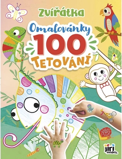Omalovánky a 100 tetování Zvířátka