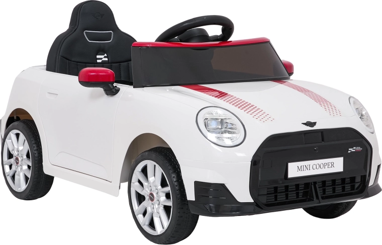Elektrické autíčko MINI Cooper S bílé