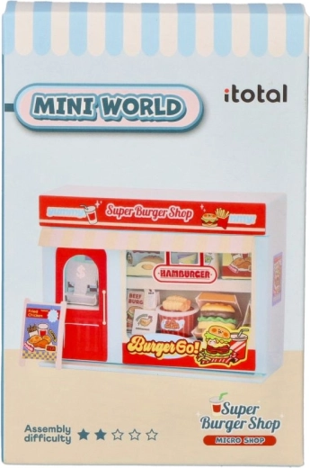 i-Total mini obchod s rychlým občerstvením burger diy