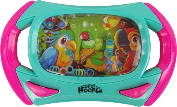 Vodní hra dovednostní Papoušci konzole zelená