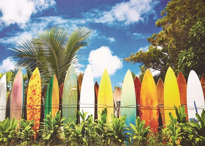 Puzzle Surfařský ráj 1000 dílků EUROGRAPHICS