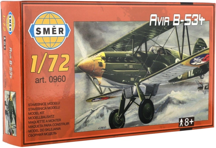 Směr plastový model letadla Avia B-354 v měřítku 1:72