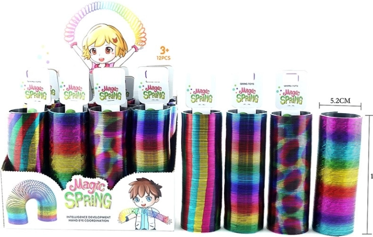 Perleťová kouzelná spirála 15 cm