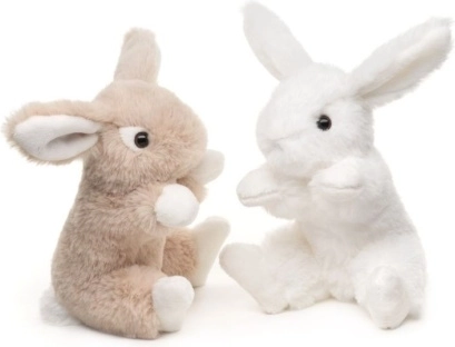 Plyšový králík eco-friendly 15 cm – 2 barvy