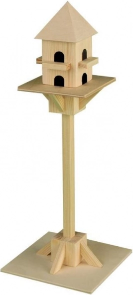 Dřevěná slepovací stavebnice holubník – CREATIVE KITS