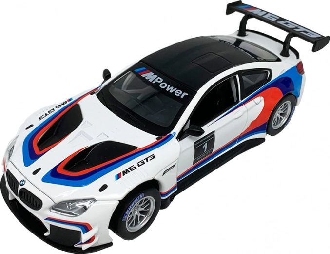 Kovový model BMW M6 GT3 1:32 se světly a zvuky