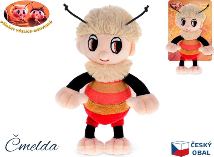 Plyšová hračka Čmelda – Příběhy včelích medvídků, 15 cm