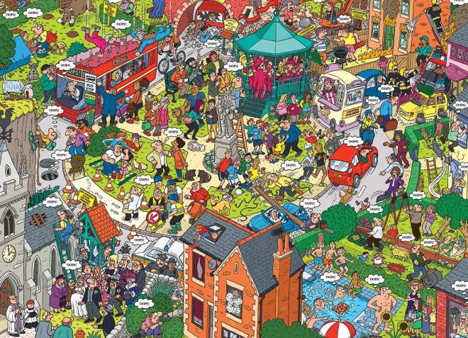 EUROGRAPHICS puzzle Co se může pokazit? XL 500 dílků