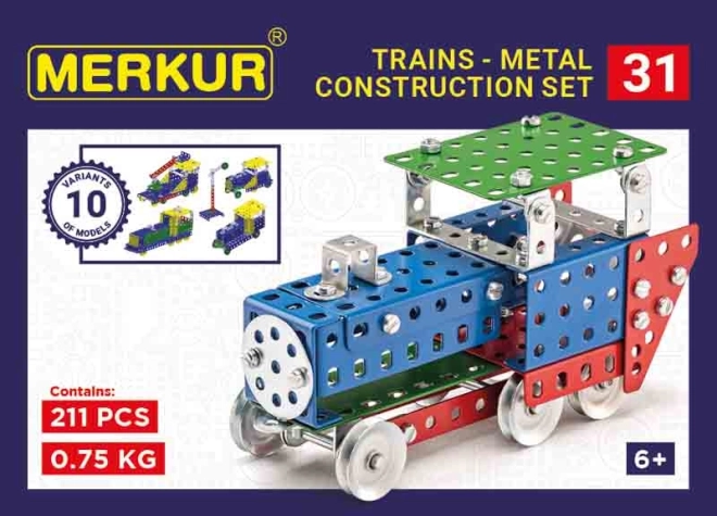 Merkur 031 Železniční modely - 211 dílů