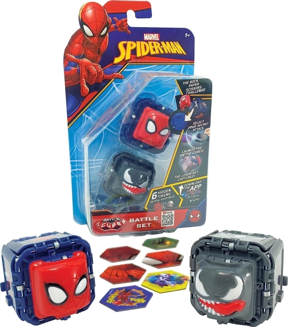 Battle Cubes MARVEL Spider-Man – sada 2 kostek