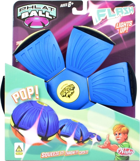 Phlat Ball Flash s LED světlem – transformující létající disk a míč