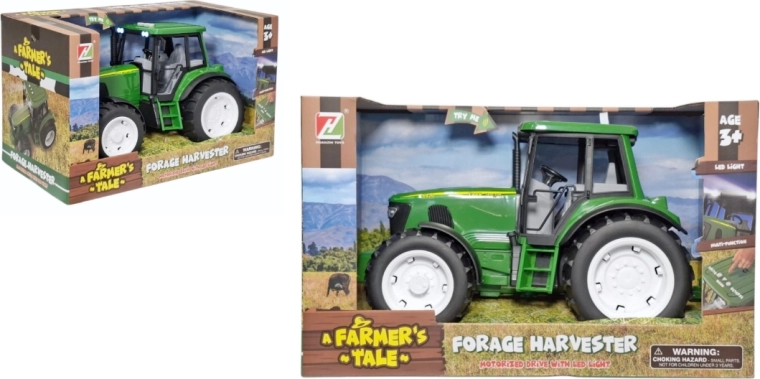 Traktor se světlem a zvukem