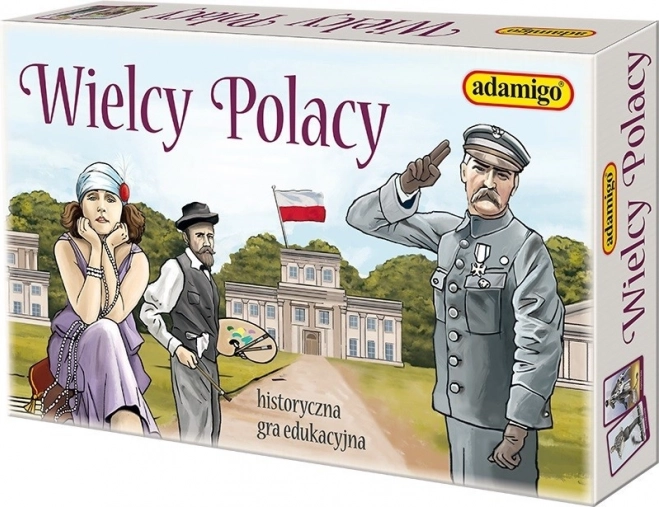 Wielcy Polacy – vzdělávací desková hra o významných polských osobnostech