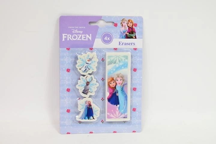 Sada gum na mazání Frozen – 4 ks