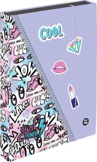 Box na sešity A4 Jumbo Funny Girl