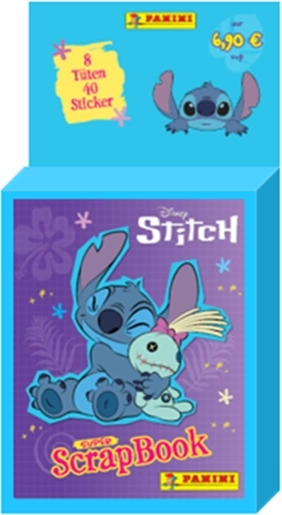Disney Stitch super scrapbook kolekce samolepek (eco blister)