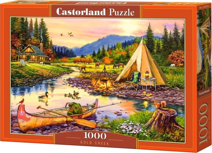 Castorland Puzzle Zlatý potok 1000 dílků