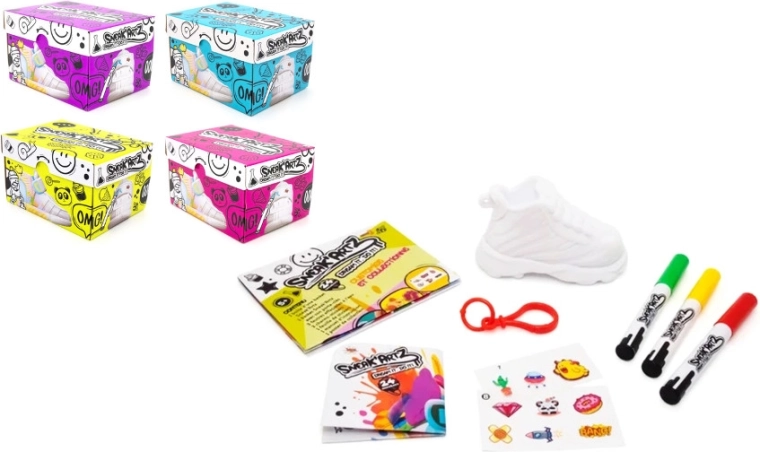 Sneak Artz kreativní sada na výrobu mini tenisek – přívěsek