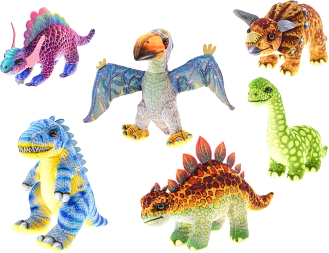 Plyšový dinosaurus 18–26 cm – měkoučká hračka pro nejmenší
